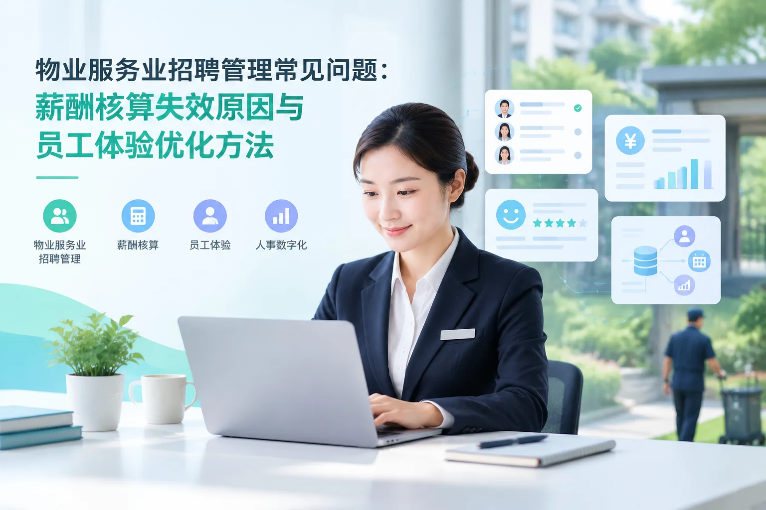 物业服务业招聘管理常见问题：薪酬核算失效原因与员工体验优化方法文章封面