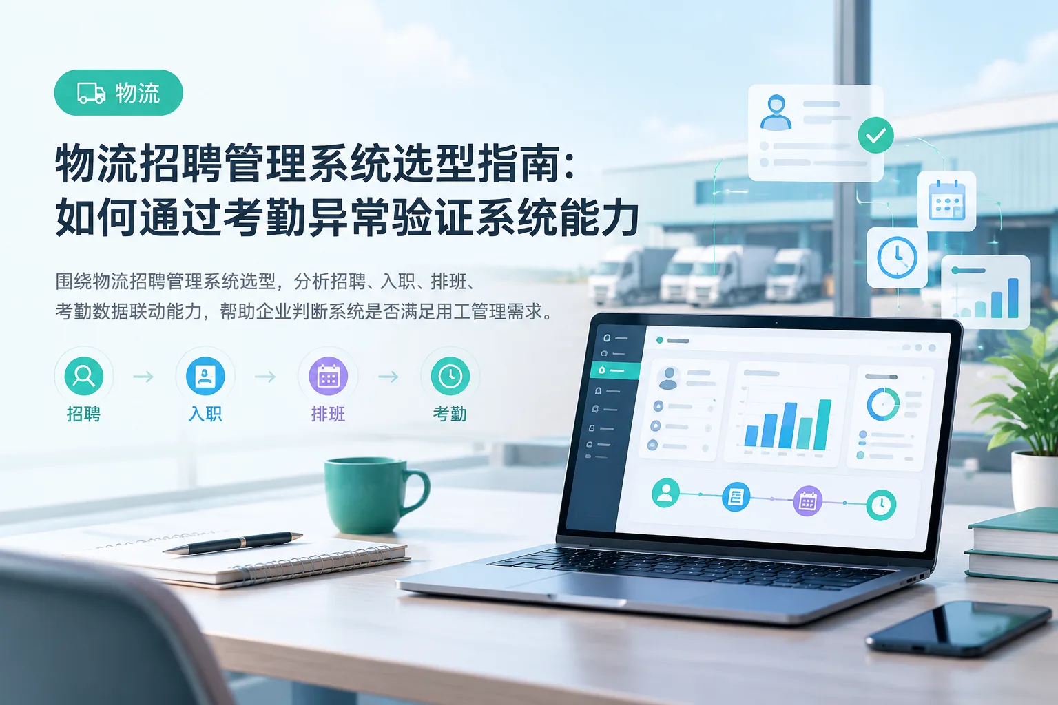 物流招聘管理系统选型指南：如何通过考勤异常验证系统能力文章封面