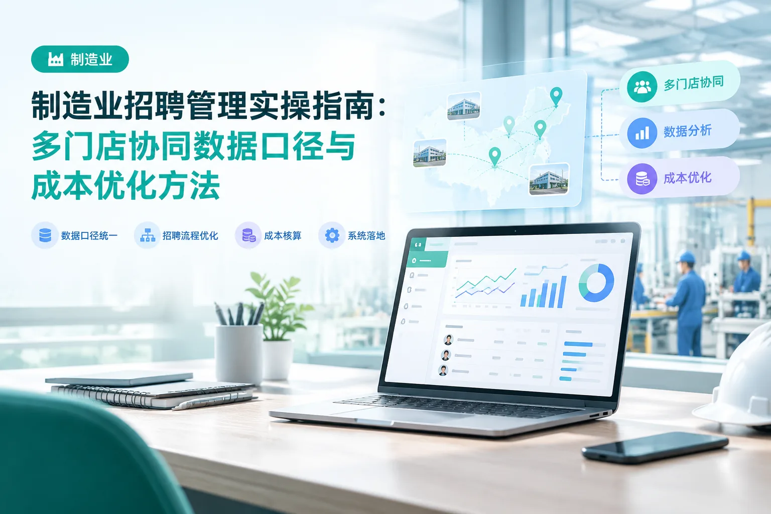 制造业招聘管理实操指南：多门店协同数据口径与成本优化方法文章封面