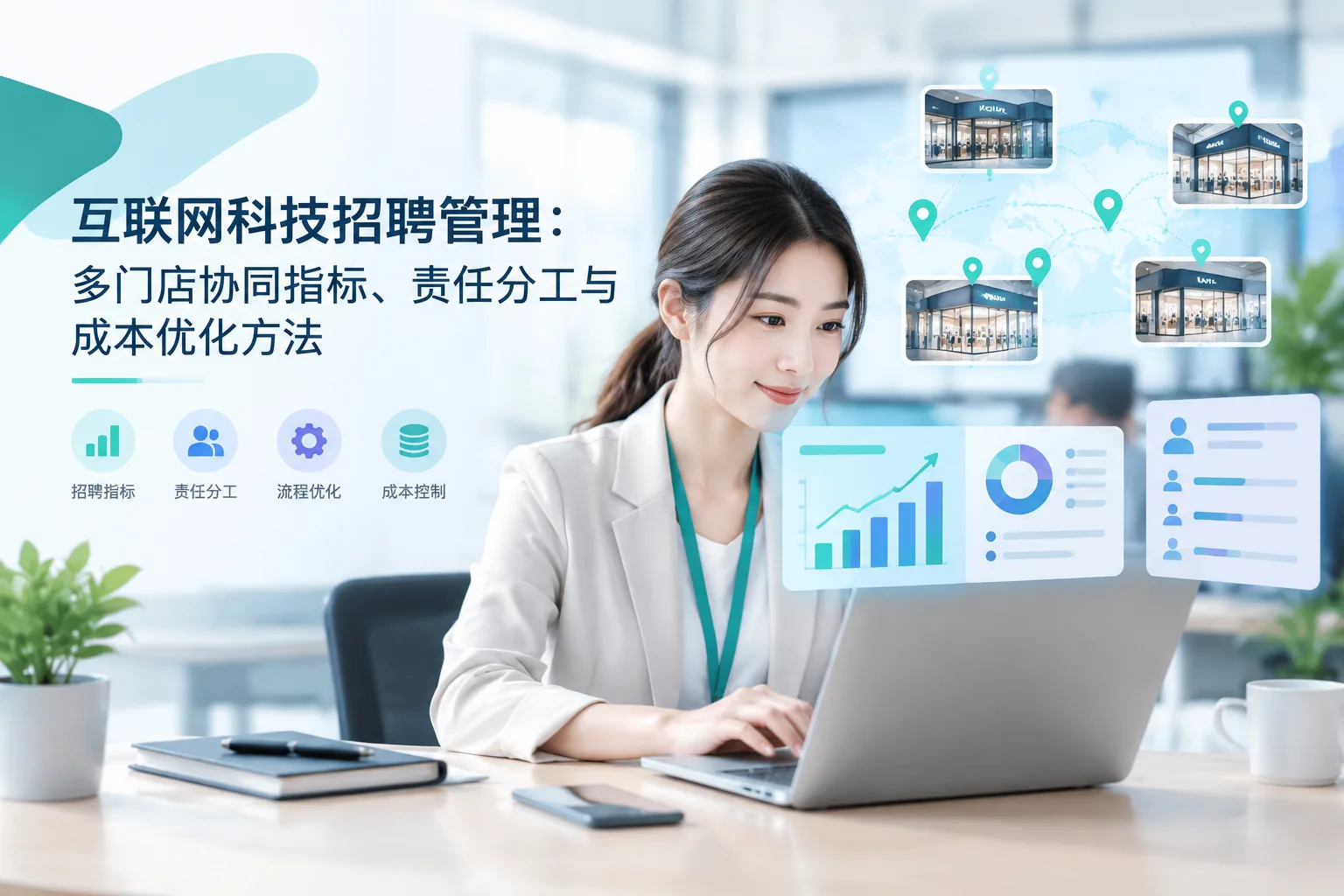 互联网科技招聘管理：多门店协同指标、责任分工与成本优化方法文章封面