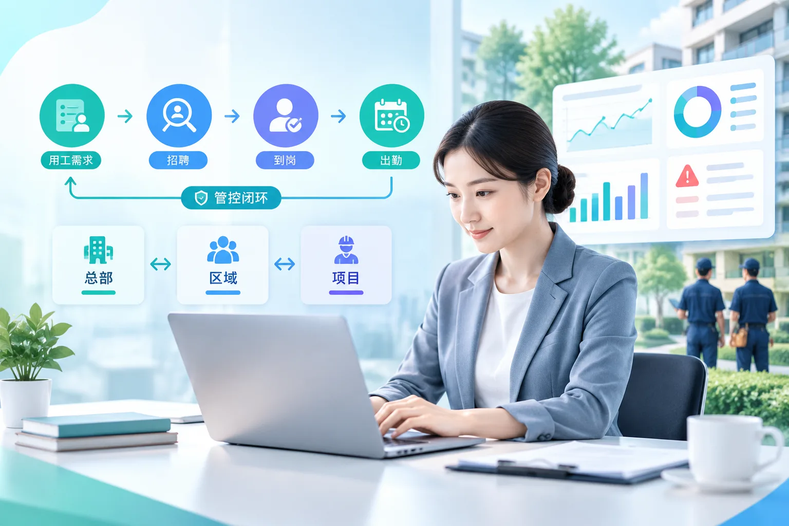 物业服务业招聘管理：考勤异常指标、责任分工与总部管控方法文章封面