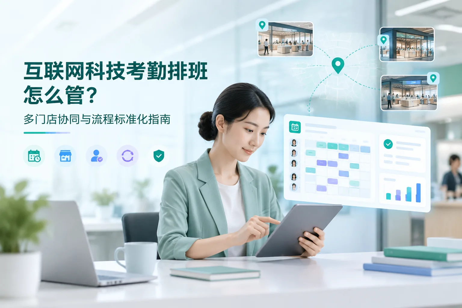 互联网科技考勤排班怎么管？多门店协同与流程标准化指南文章封面