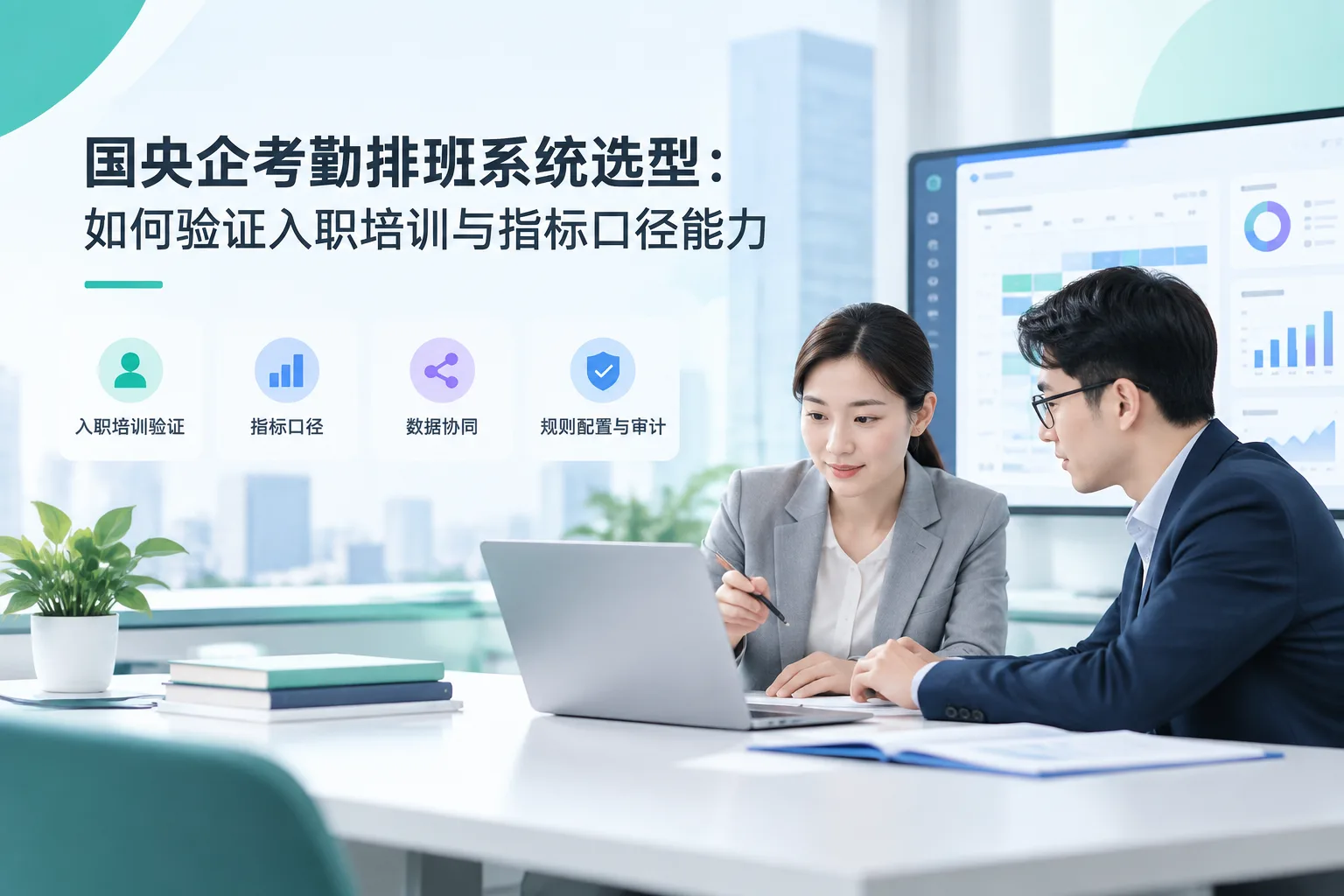 国央企考勤排班系统选型：如何验证入职培训与指标口径能力文章封面