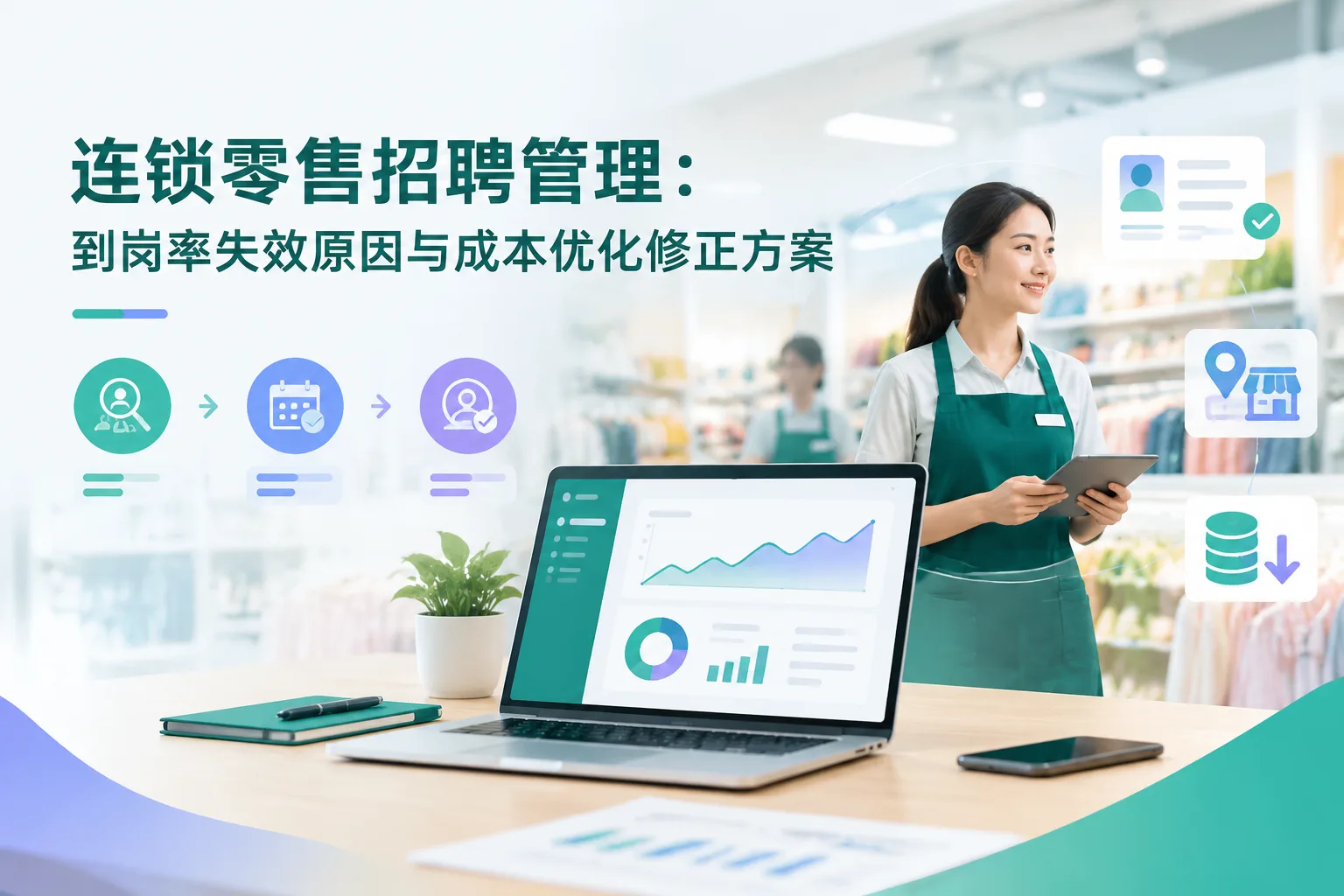 连锁零售招聘管理：到岗率失效原因与成本优化修正方案文章封面