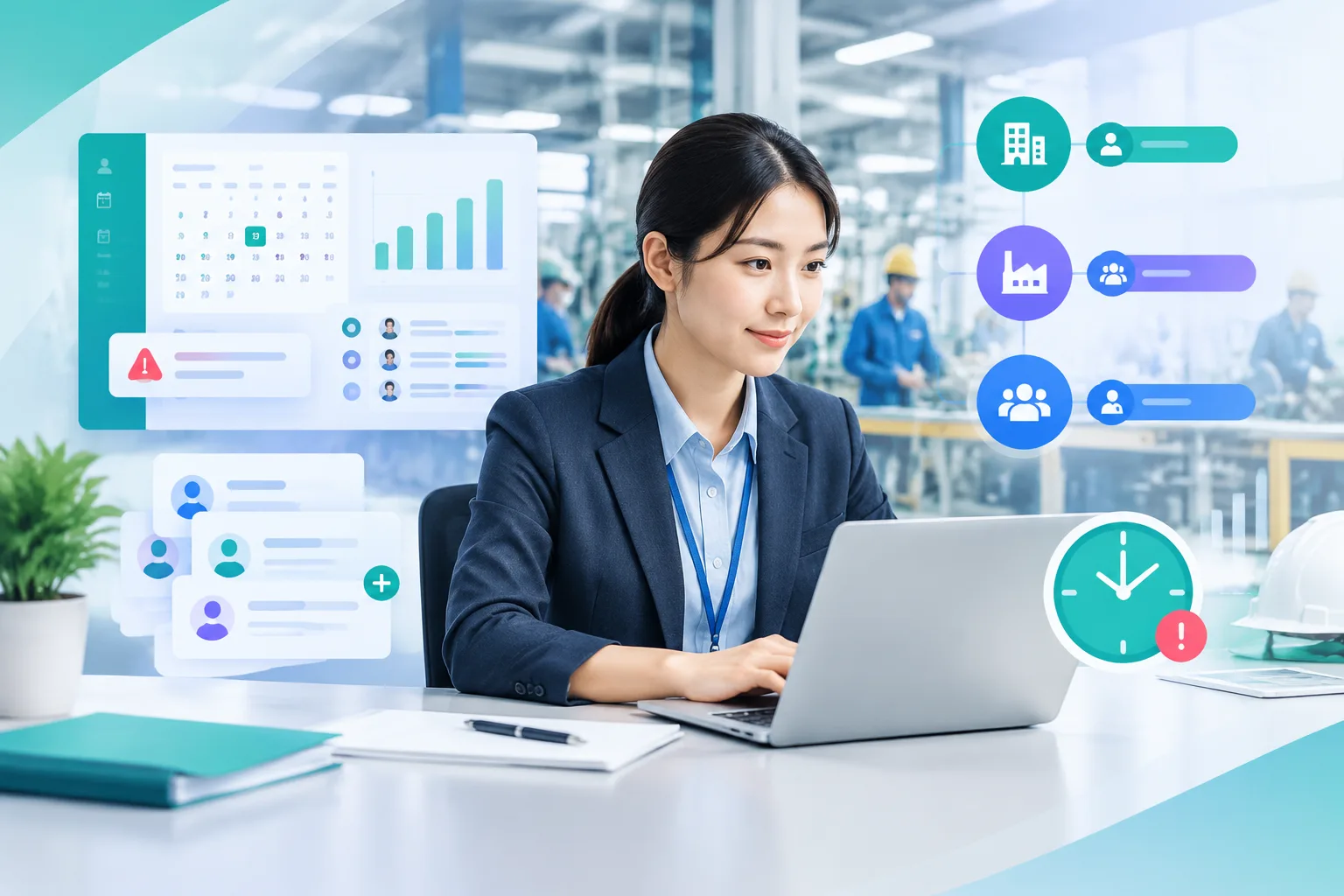 制造业招聘管理指南：考勤异常指标设定、责任分工与系统选型文章封面